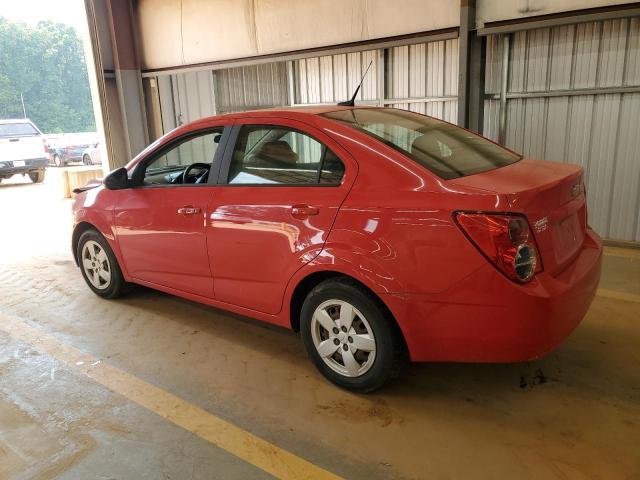  CHEVROLET SONIC 2014 Czerwony