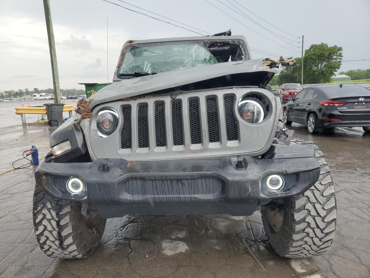 2021 Jeep Wrangler Unlimited Sport VIN: 1C4HJXDM4MW582323 Lot: 63880535