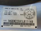 2001 HONDA CIVIC LX   for sale at Copart AB - CALGARY