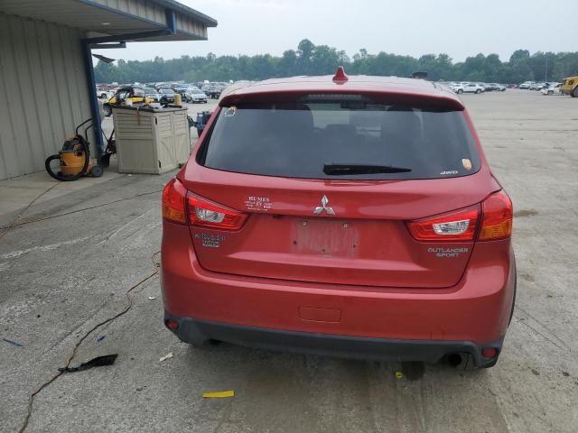 MITSUBISHI OUTLANDER 2017 Czerwony