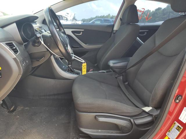 Sedans HYUNDAI ELANTRA 2016 Red