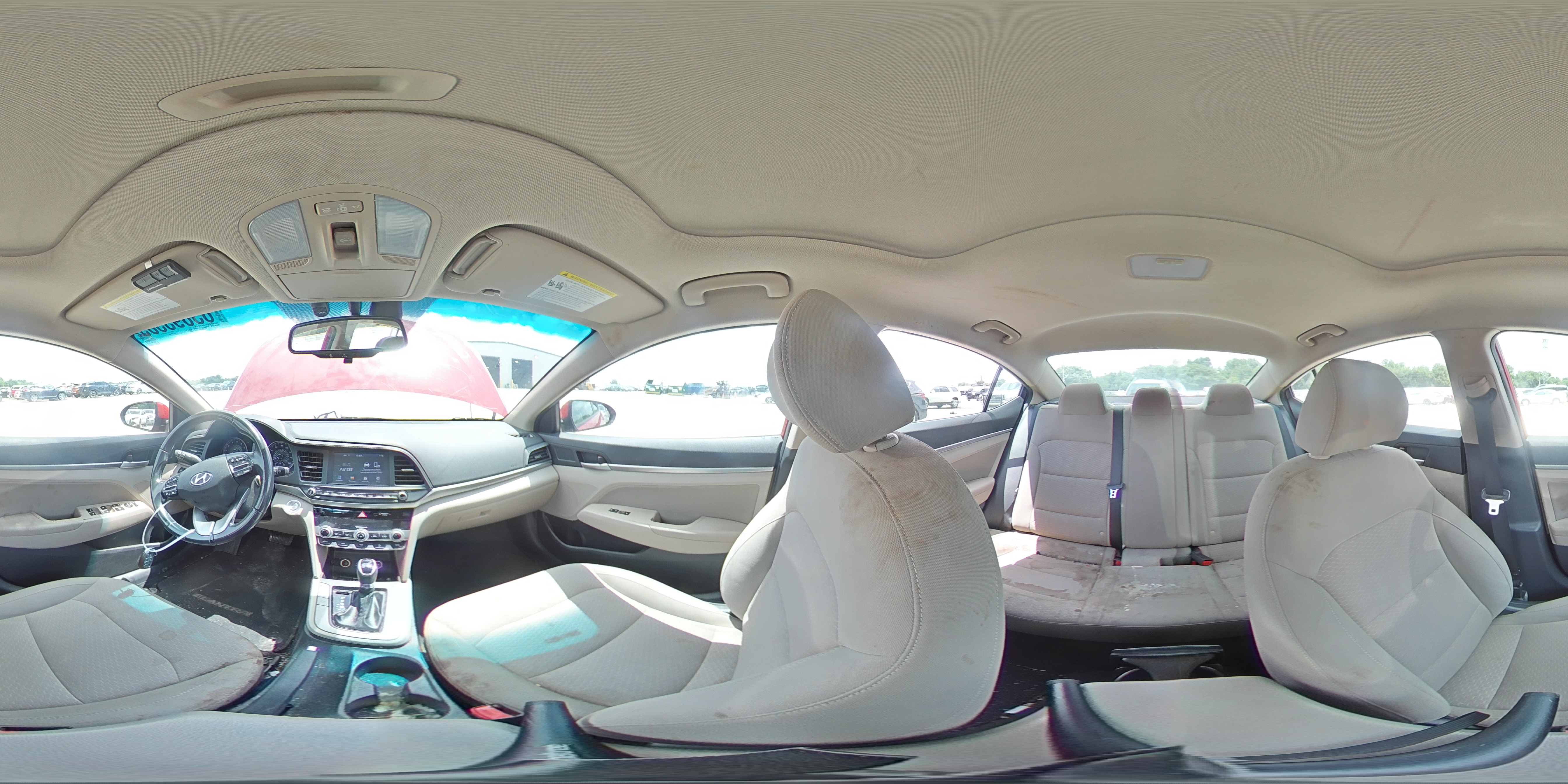 2019 Hyundai Elantra Sel VIN: KMHD84LF1KU885592 Lot: 63693385