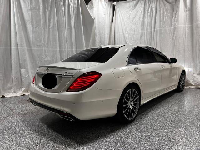 Sedans MERCEDES-BENZ S-CLASS 2015 Biały