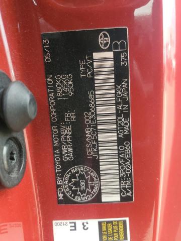2014 TOYOTA SCION TC   
