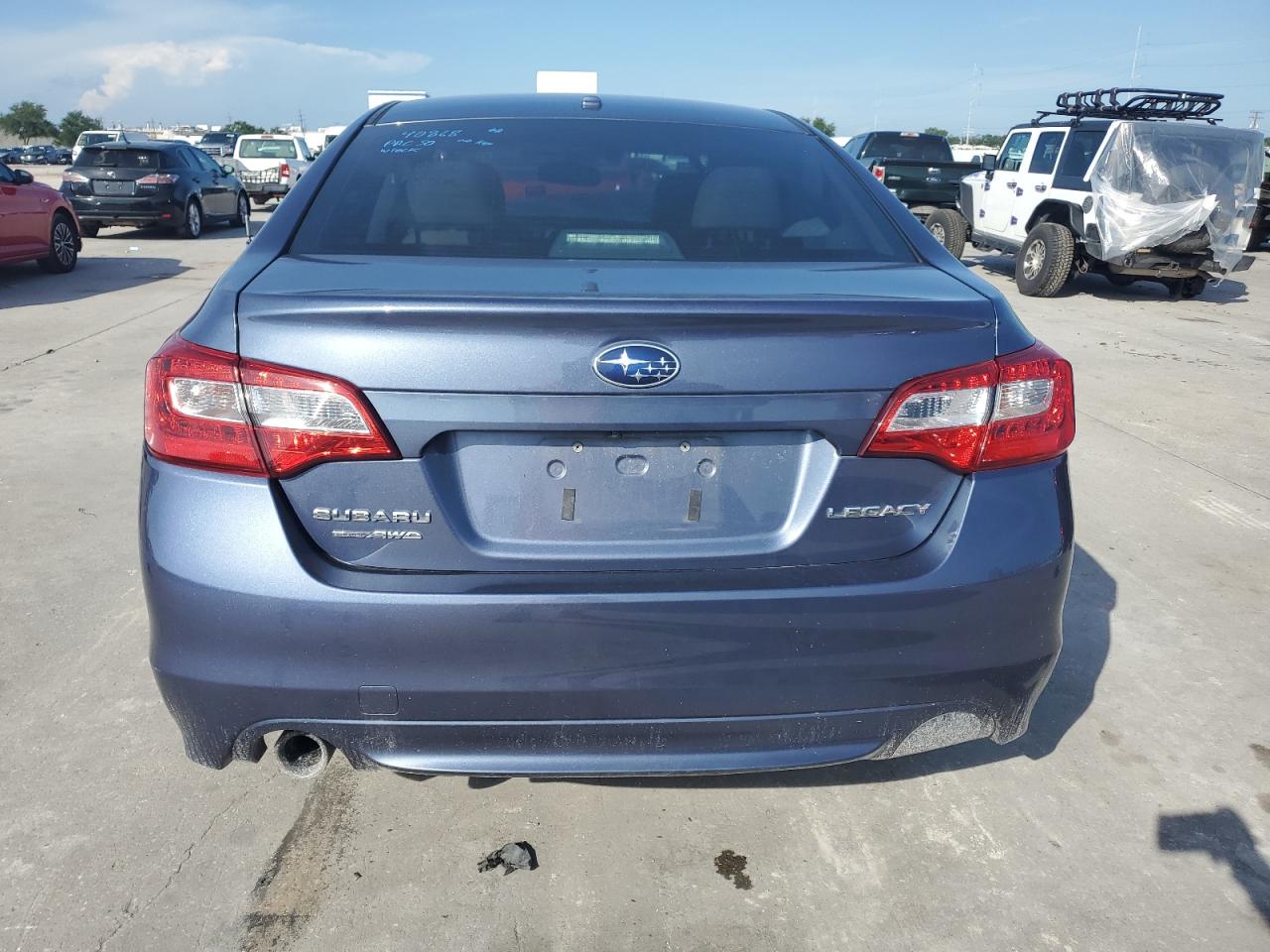 2015 Subaru Legacy 2.5I Limited VIN: 4S3BNBN64F3072944 Lot: 64598585