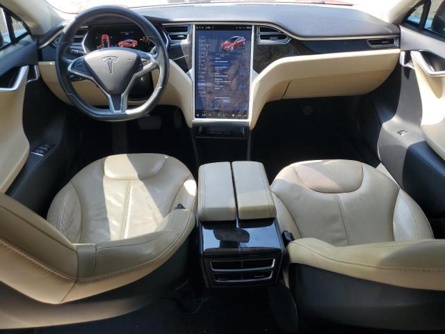 Hatchbacks TESLA MODEL S 2014 Red