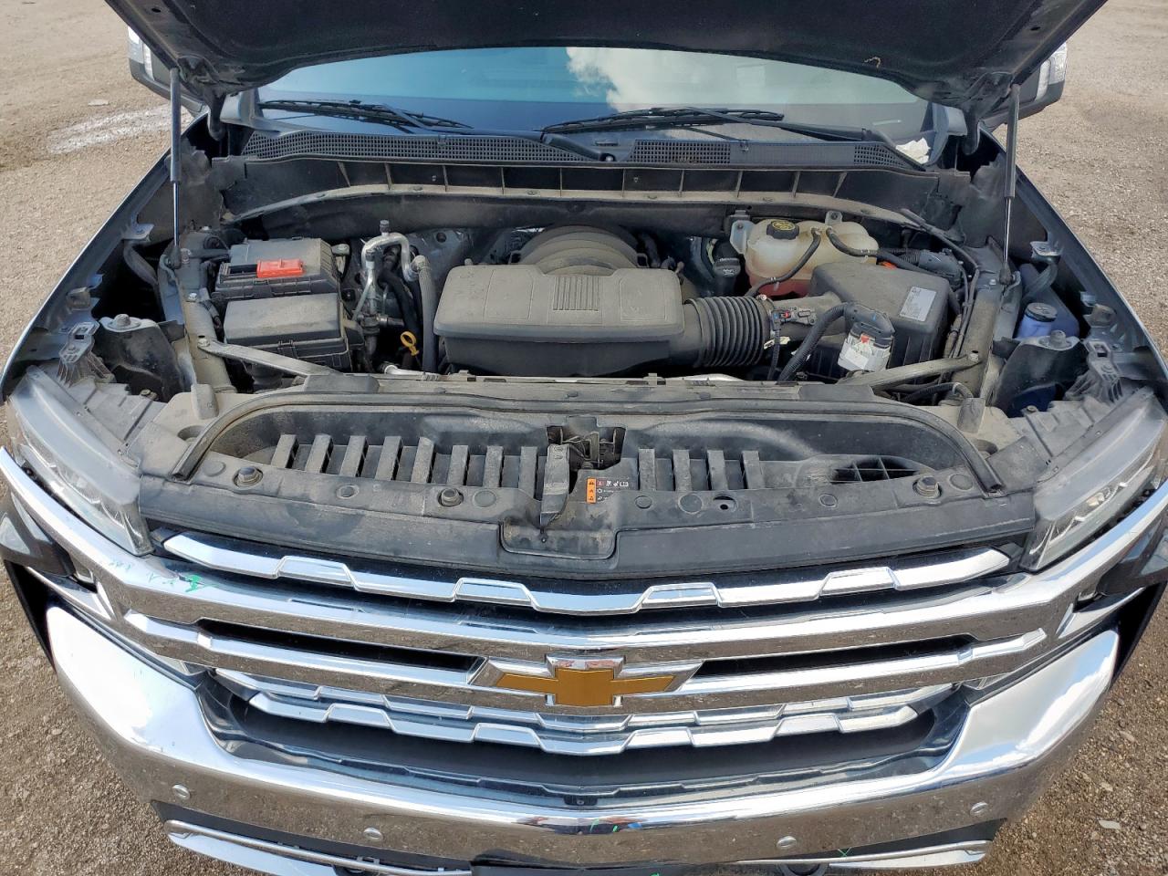 2021 Chevrolet Silverado K1500 Ltz VIN: 3GCUYGED3MG112372 Lot: 64260355