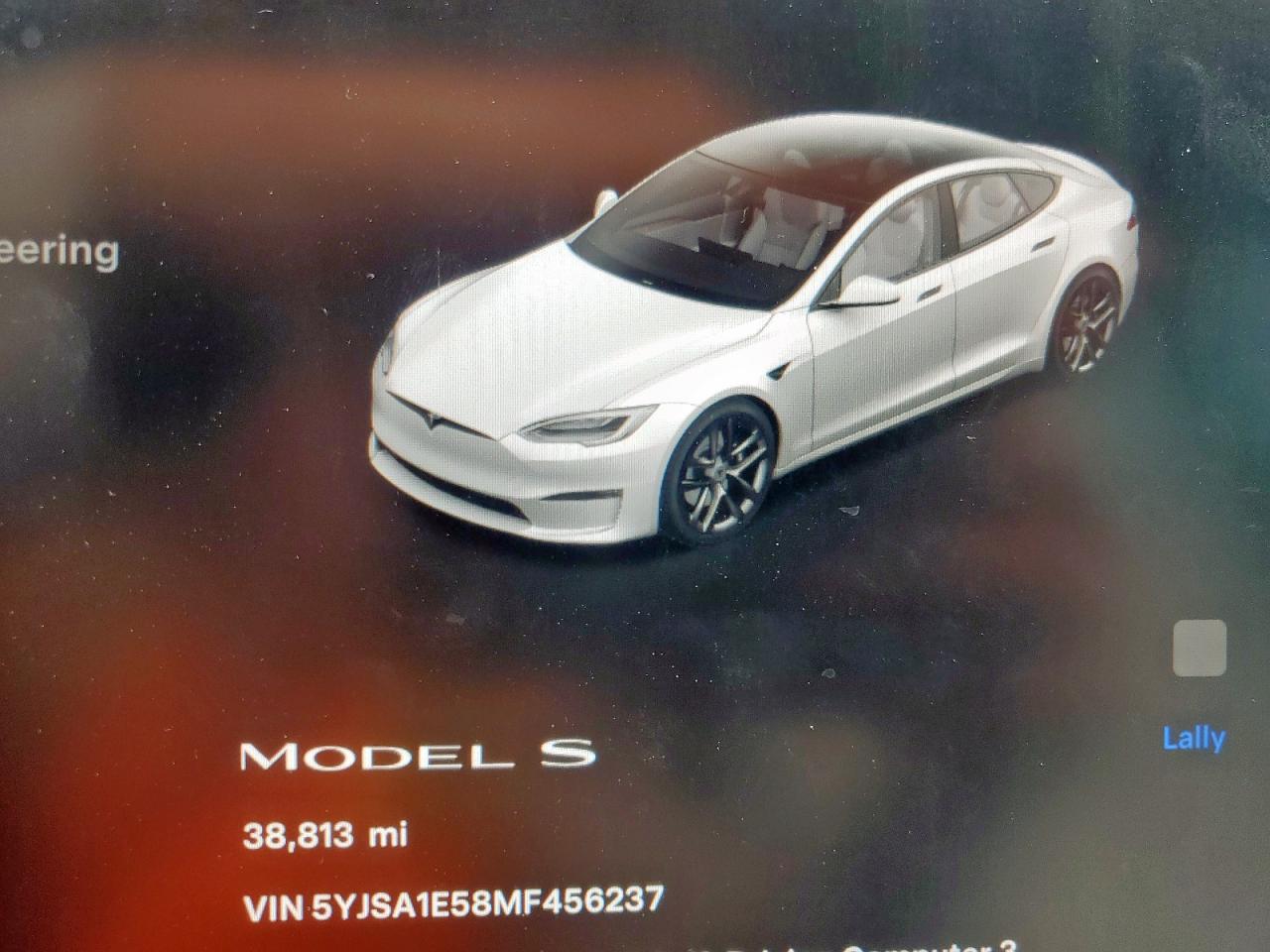2021 Tesla Model S VIN: 5YJSA1E58MF456237 Lot: 62703905
