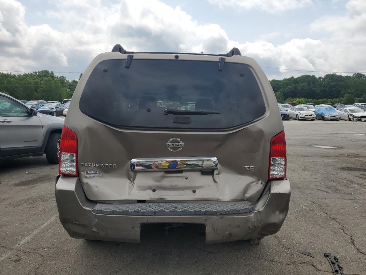 2005 Nissan Pathfinder Le VIN: 5N1AR18W45C763147 Lot: 65525855