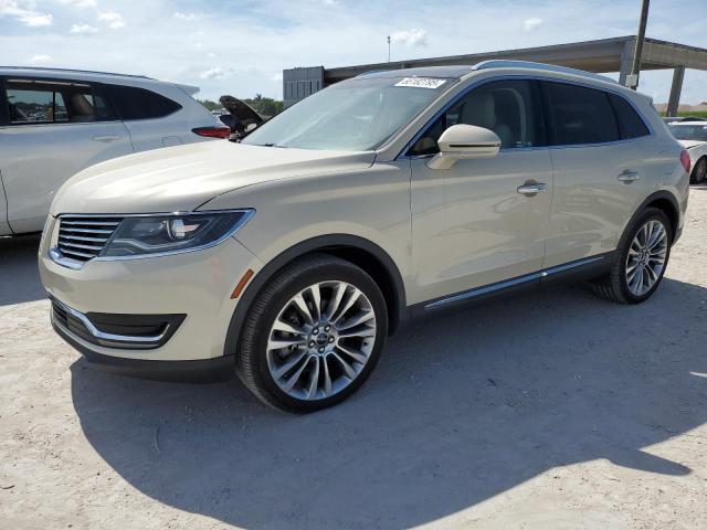 Паркетники LINCOLN MKX 2016 Бежевый