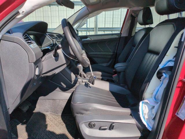  VOLKSWAGEN TIGUAN 2022 Красный