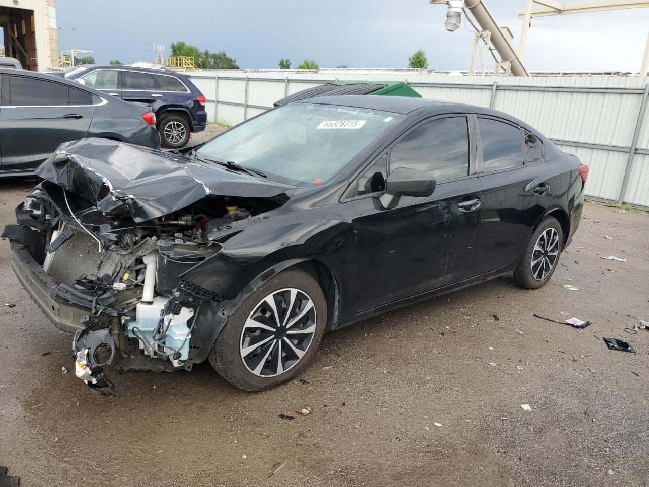 2017 Subaru Impreza black null gas 4S3GKAA66H3629130 photo #1