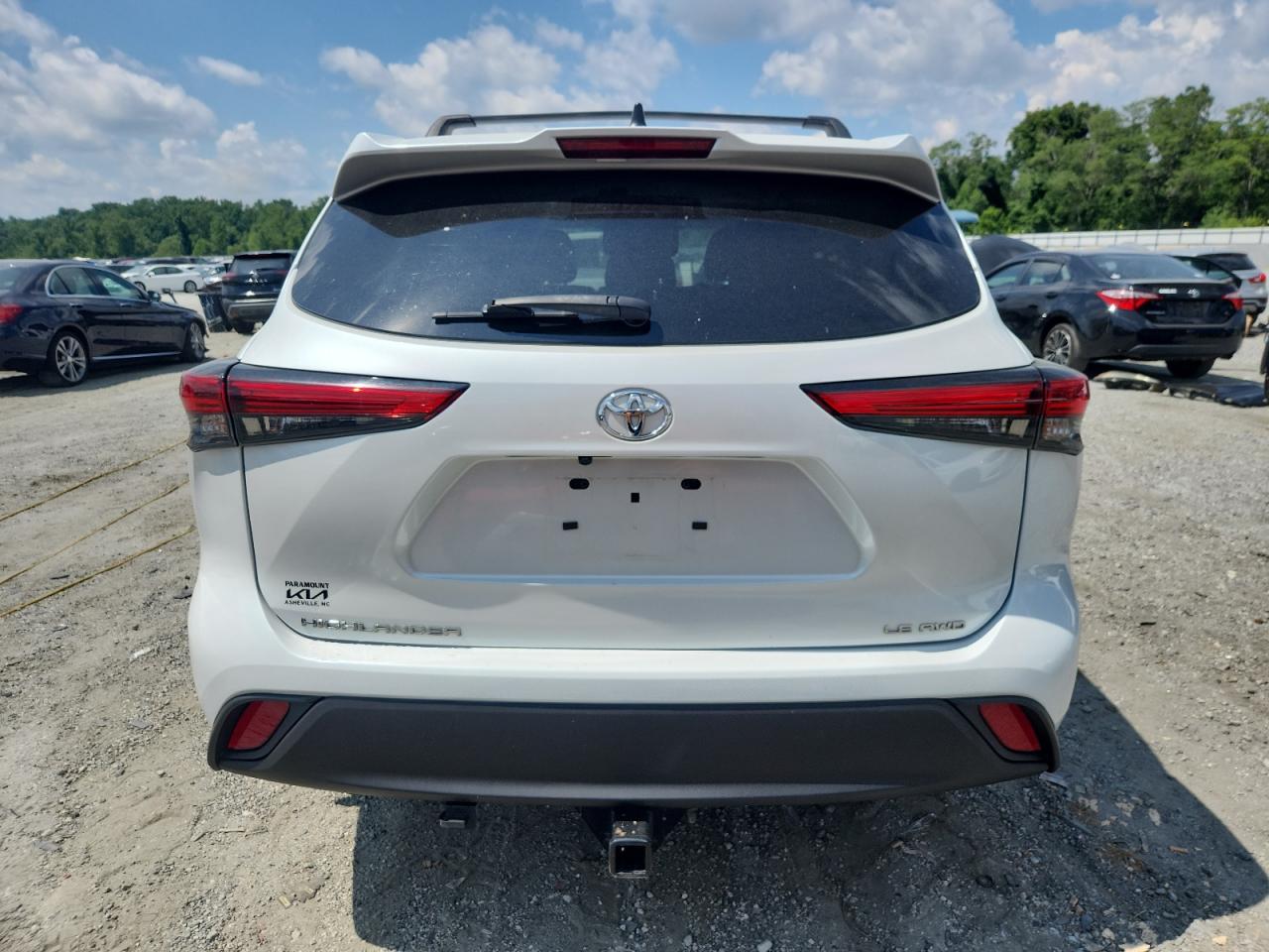 2022 Toyota Highlander L VIN: 5TDBZRBHXNS587561 Lot: 63030175