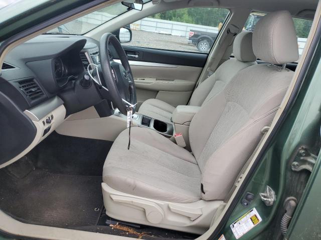  SUBARU OUTBACK 2013 Zielony