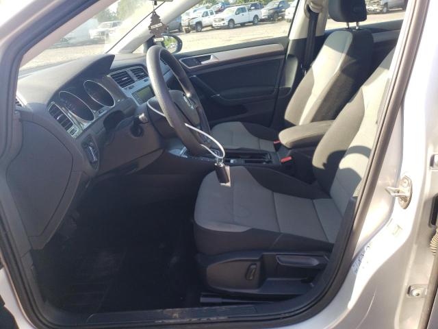 Hatchbacks VOLKSWAGEN GOLF 2016 Srebrny