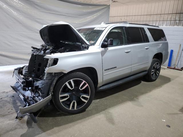  CHEVROLET SUBURBAN 2018 Серебристый