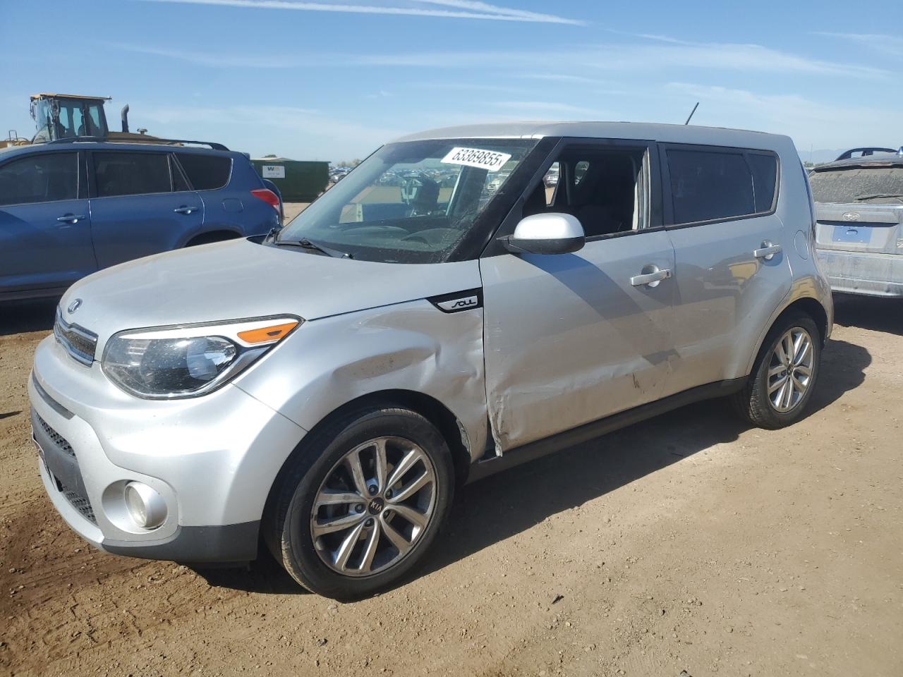 2018 Kia Soul + silver null gas KNDJP3A5XJ7509114 photo #1