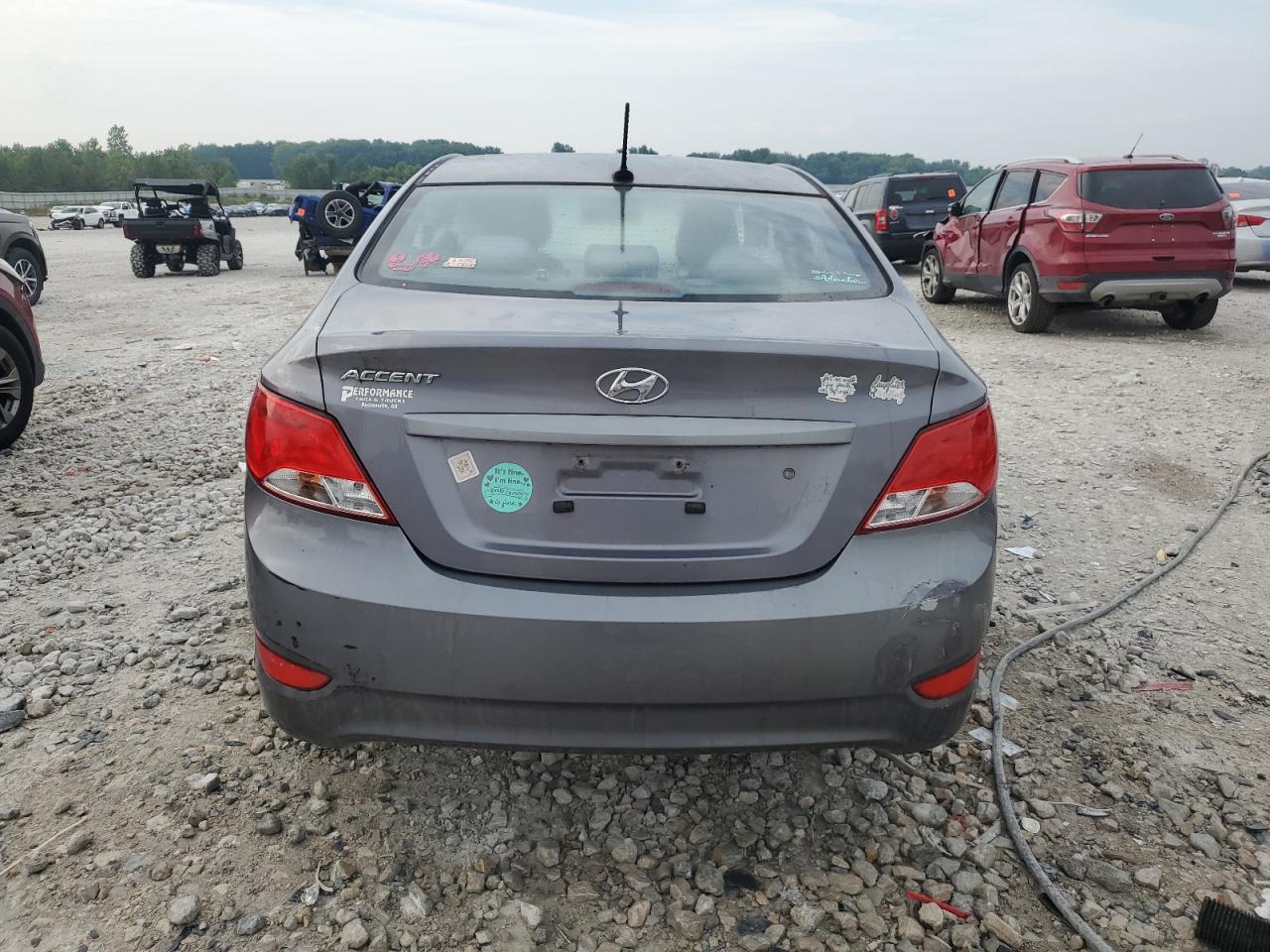 2016 Hyundai Accent Se VIN: KMHCT4AE3GU989710 Lot: 63983785