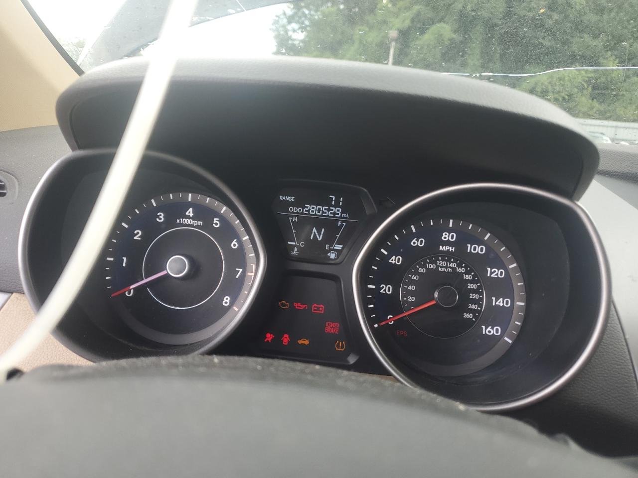 2012 Hyundai Elantra Gls VIN: 5NPDH4AE0CH072531 Lot: 66174705