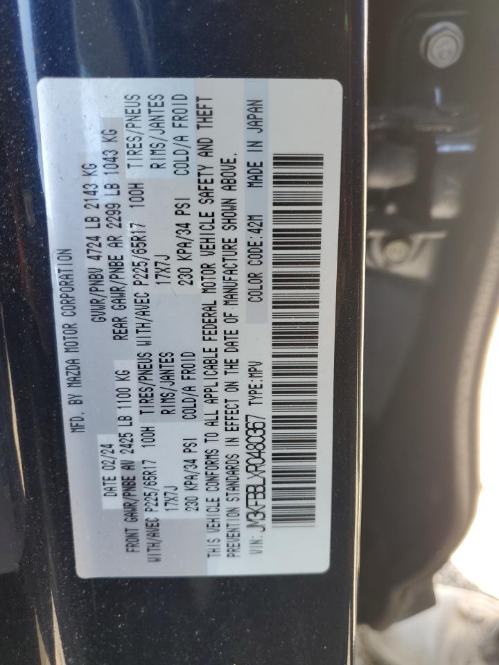 JM3KFBBLXR0480367 2024 Mazda Cx-5 Select