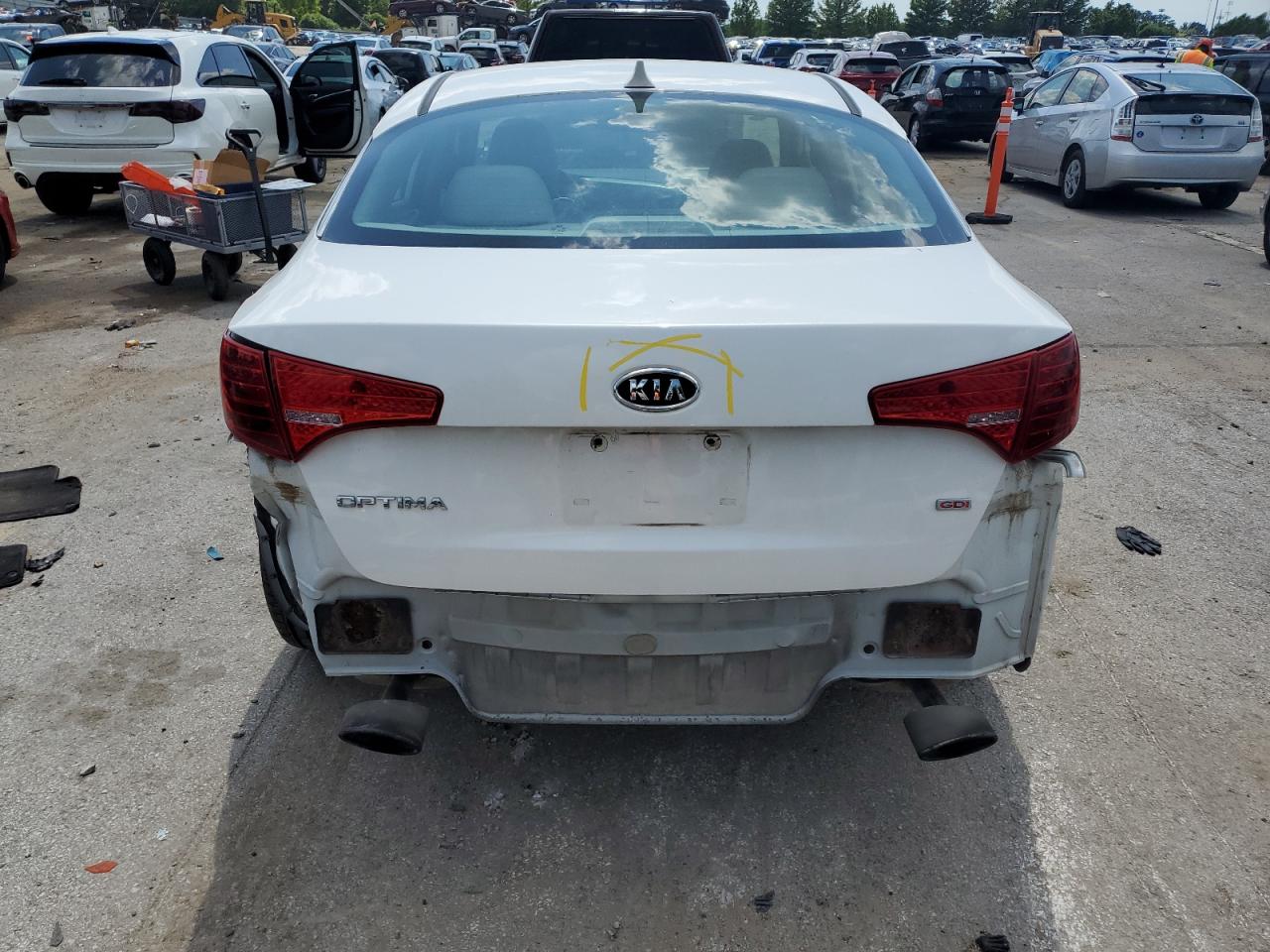 2012 Kia Optima Lx VIN: 5XXGM4A75CG030104 Lot: 64312515