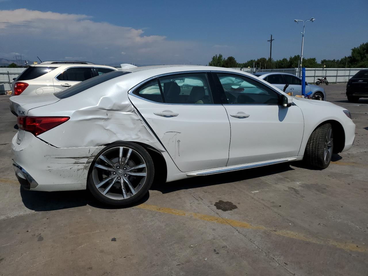 2019 Acura Tlx Advance VIN: 19UUB3F81KA003384 Lot: 66853935