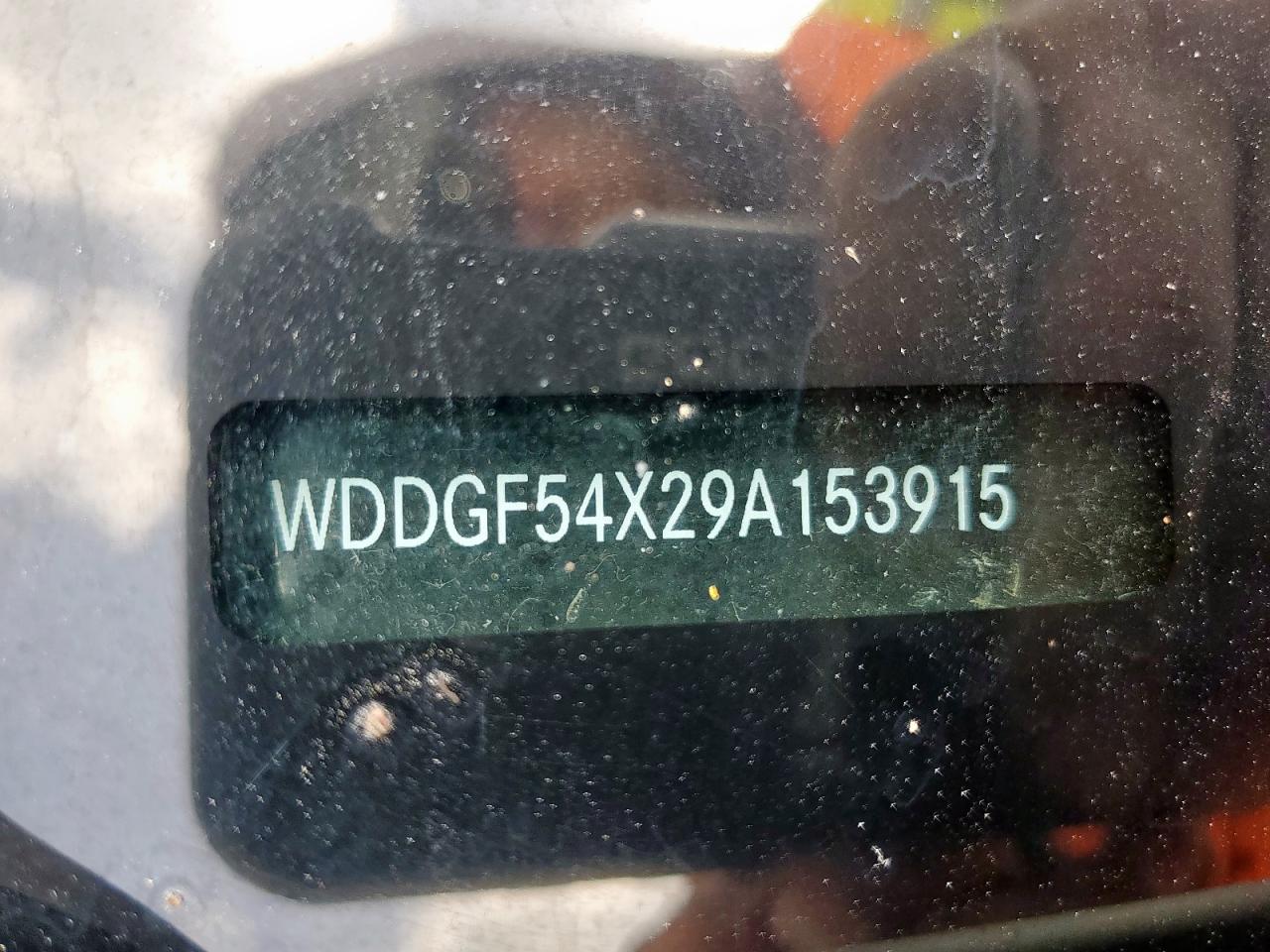 2009 Mercedes-Benz C 300 VIN: WDDGF54X29A153915 Lot: 64807195