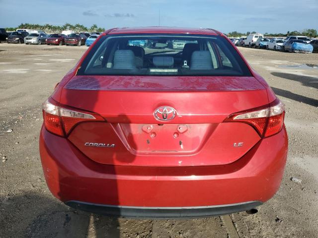  TOYOTA COROLLA 2019 Czerwony