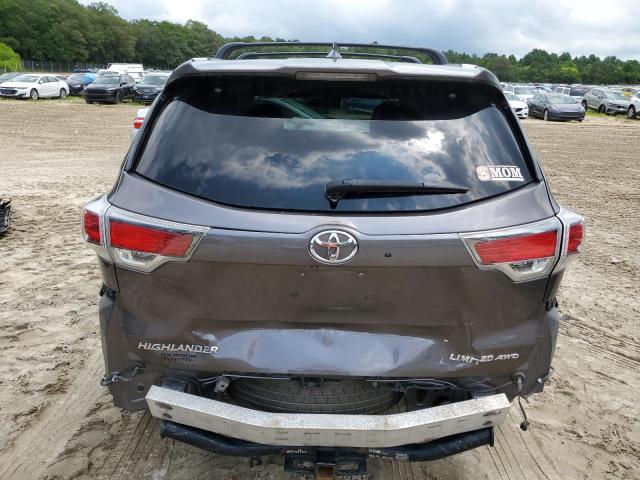  TOYOTA HIGHLANDER 2015 Szary