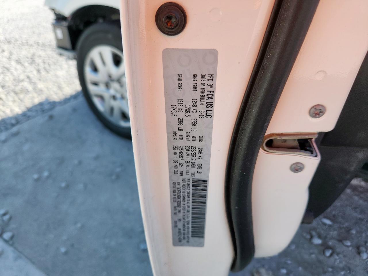2019 Dodge Journey Se VIN: 3C4PDCAB0KT820802 Lot: 67028585