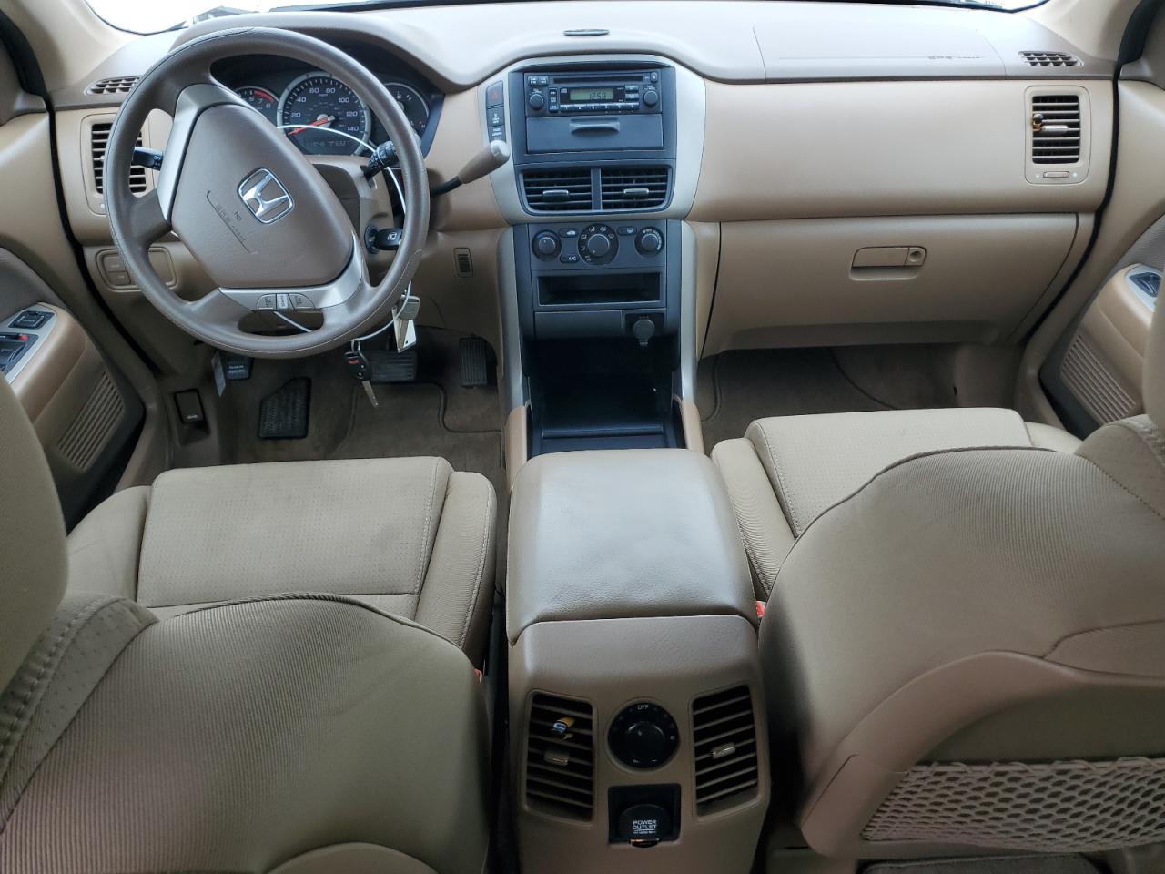 2006 Honda Pilot Lx VIN: 2HKYF18146H558871 Lot: 63369055
