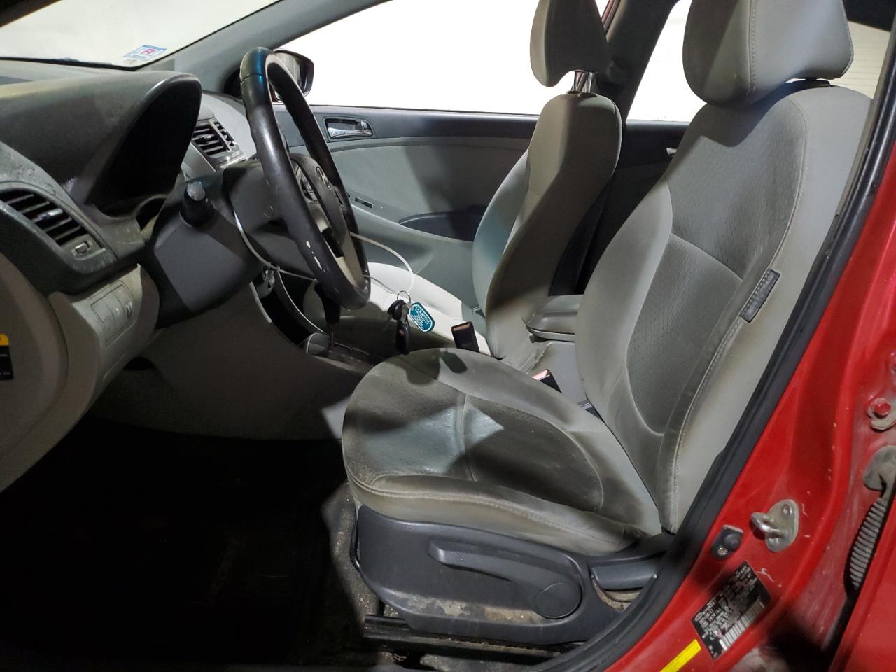 2012 Hyundai Accent Gls VIN: KMHCU5AE0CU024722 Lot: 65311125