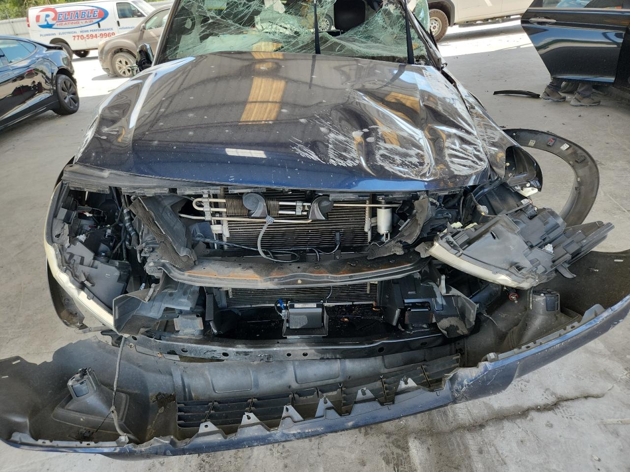 2018 Nissan Armada Platinum VIN: JN8AY2NE9J9735168 Lot: 64648565