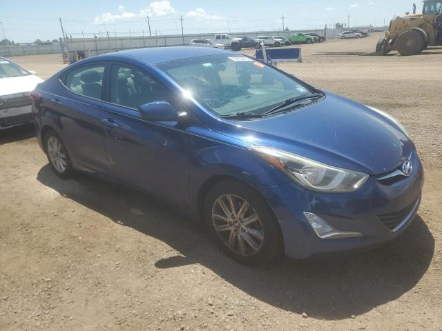  HYUNDAI ELANTRA 2015 Granatowy