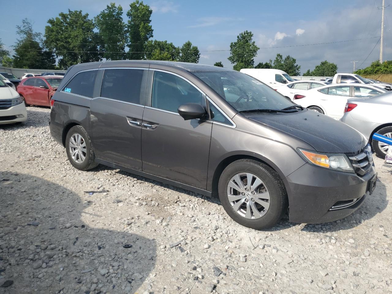 2015 Honda Odyssey Exl VIN: 5FNRL5H65FB020971 Lot: 64389315
