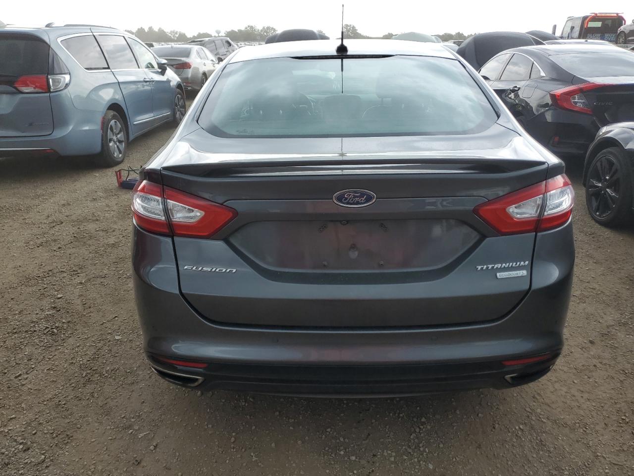 2016 Ford Fusion Titanium VIN: 3FA6P0K97GR352154 Lot: 65218525