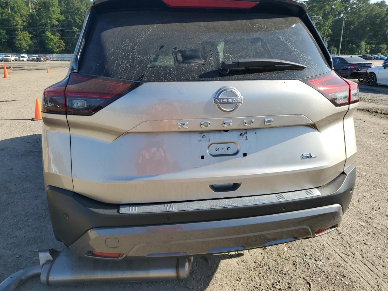 2022 Nissan Rogue Sl VIN: JN8BT3CA7NW043975 Lot: 65050705