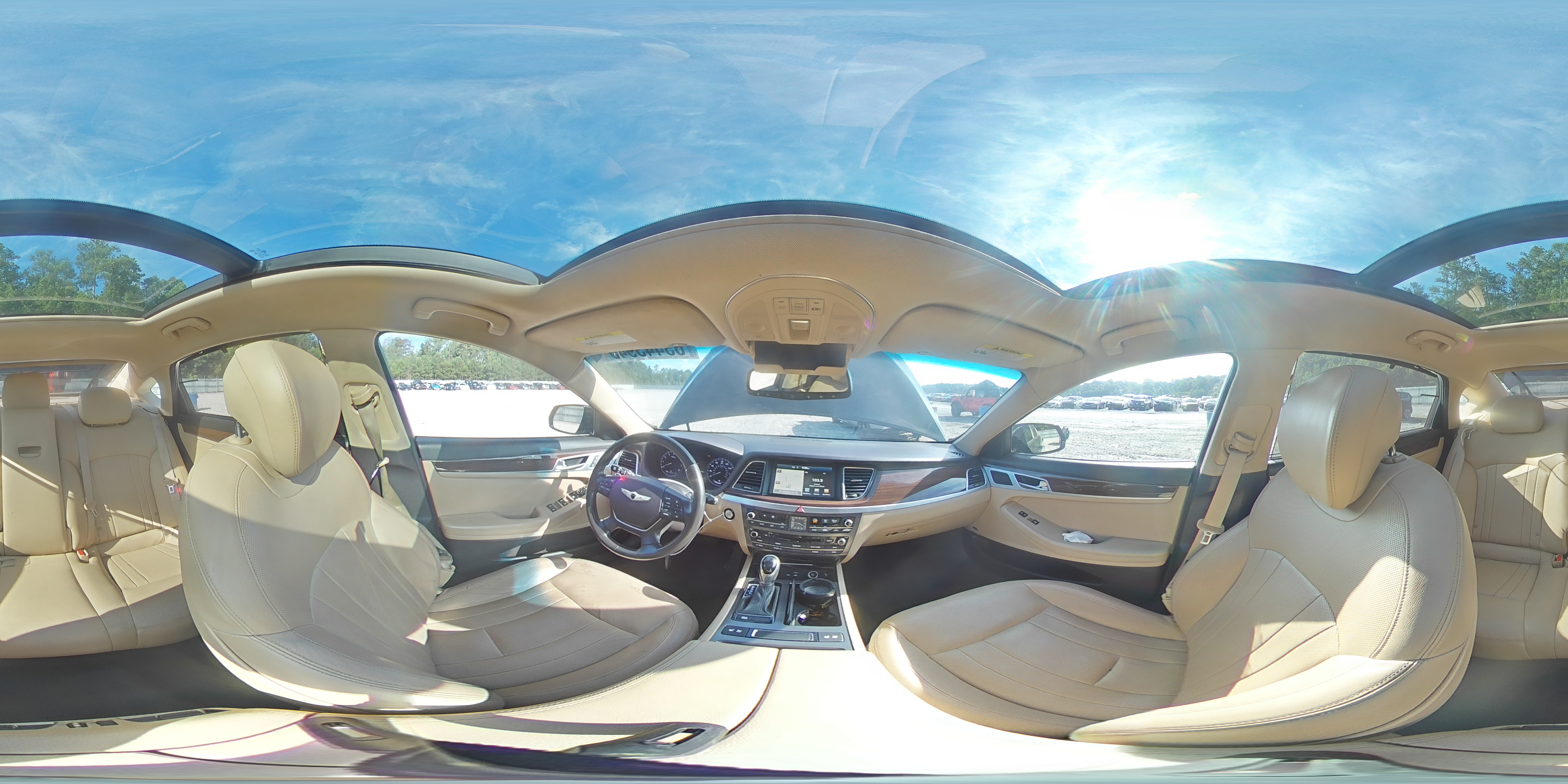 2016 Hyundai Genesis 3.8L VIN: KMHGN4JE2GU143628 Lot: 63443945