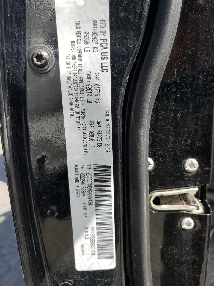 2c3ccakg0gh220494 2C3CCAKG0GH220494 2016 Chrysler 300C