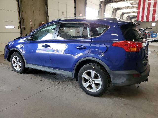  TOYOTA RAV4 2015 Blue
