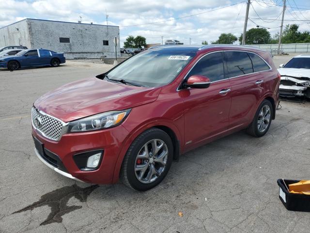 Parquets KIA SORENTO 2016 Czerwony