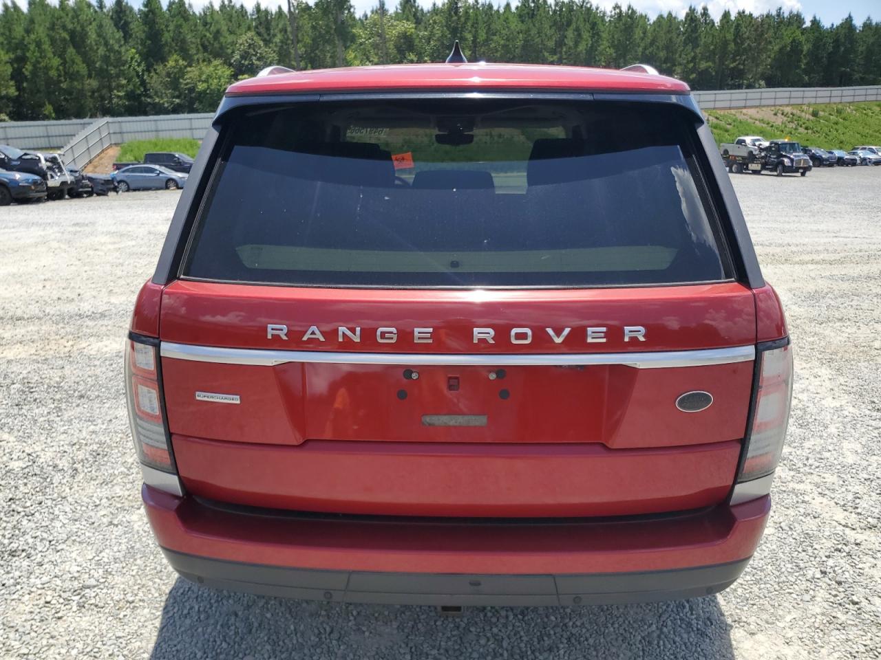 2017 Land Rover Range Rover Supercharged VIN: SALGS2FE2HA357489 Lot: 64975665