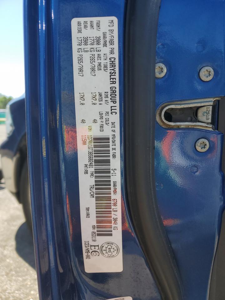 2011 Dodge Ram 1500 VIN: 1D7RV1GT3BS682481 Lot: 63314015