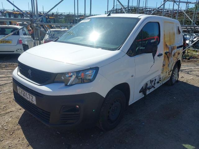 2021 PEUGEOT PARTNER PROFESSIONAL L1 B  for sale at Copart ROCHFORD