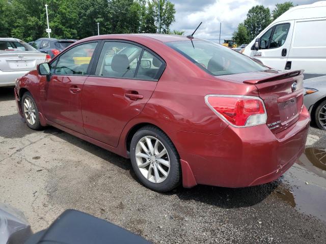 Sedans SUBARU IMPREZA 2013 Burgundy