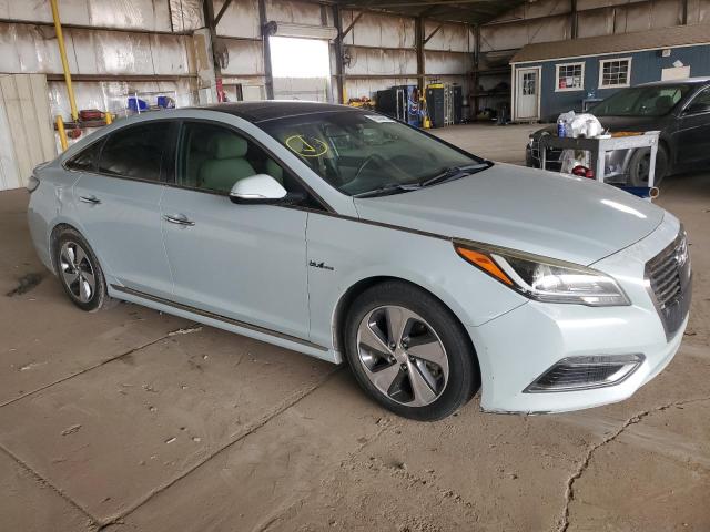 Sedans HYUNDAI SONATA 2016 Turquoise