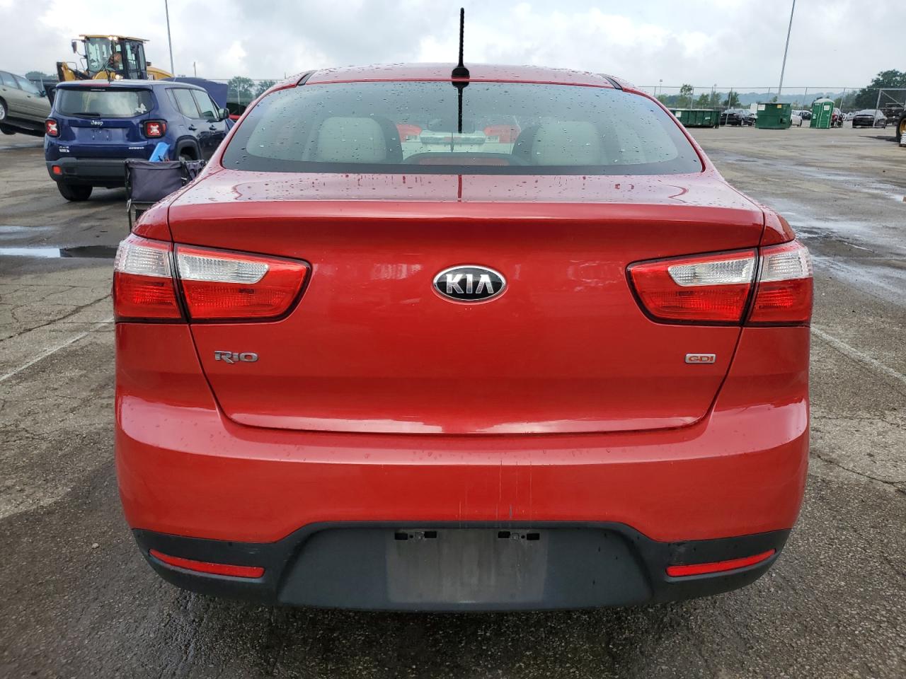 2014 Kia Rio Lx VIN: KNADM4A3XE6353319 Lot: 64361515