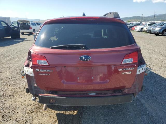  SUBARU OUTBACK 2013 Czerwony