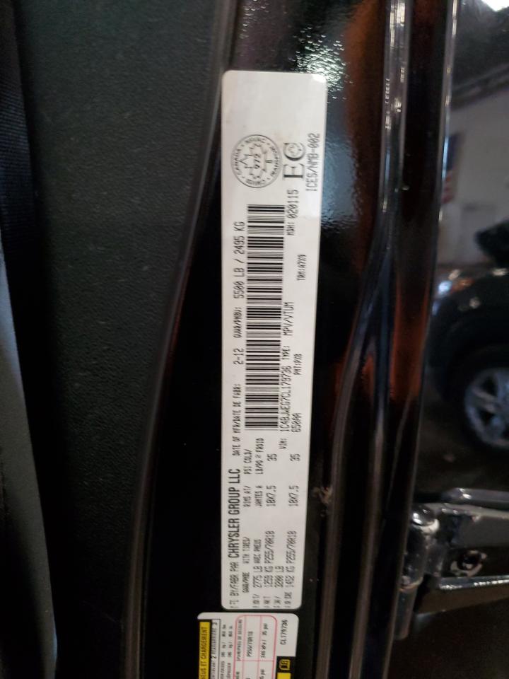 2012 Jeep Wrangler Unlimited Sahara VIN: 1C4BJWEG7CL179736 Lot: 64840185