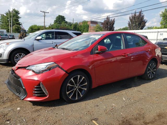  TOYOTA COROLLA 2017 Red